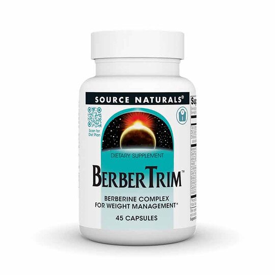 BerberTrim Berberine Diet Vegetarian Capsules, SNN